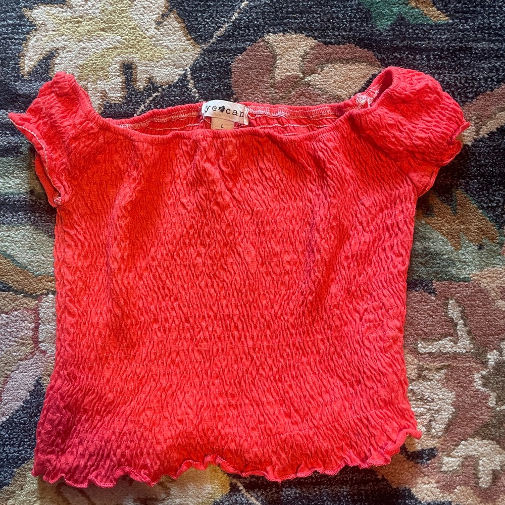kids short sleeved crop